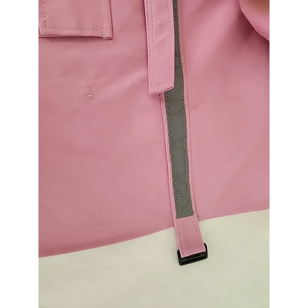 Guardian Gear Snow/Rain Coat Large Dog Pink Waterproof Reflective Stripes
